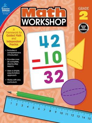 cover image of Math Workshop, Grade 2: a Framework for Guided Math and Independent Practice